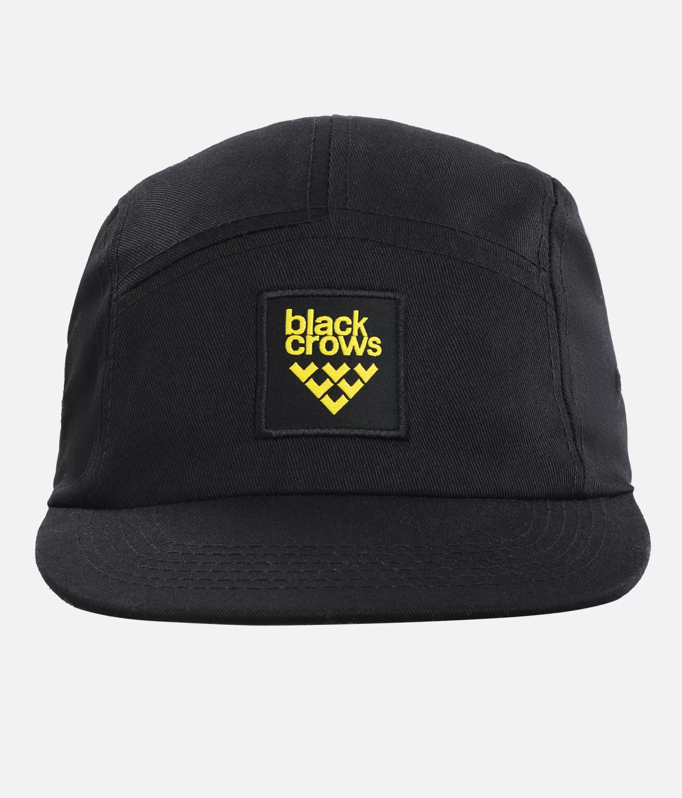 Hot Black Crows Cappellino Quintus Cotton 5 Panel Nero-Giallo