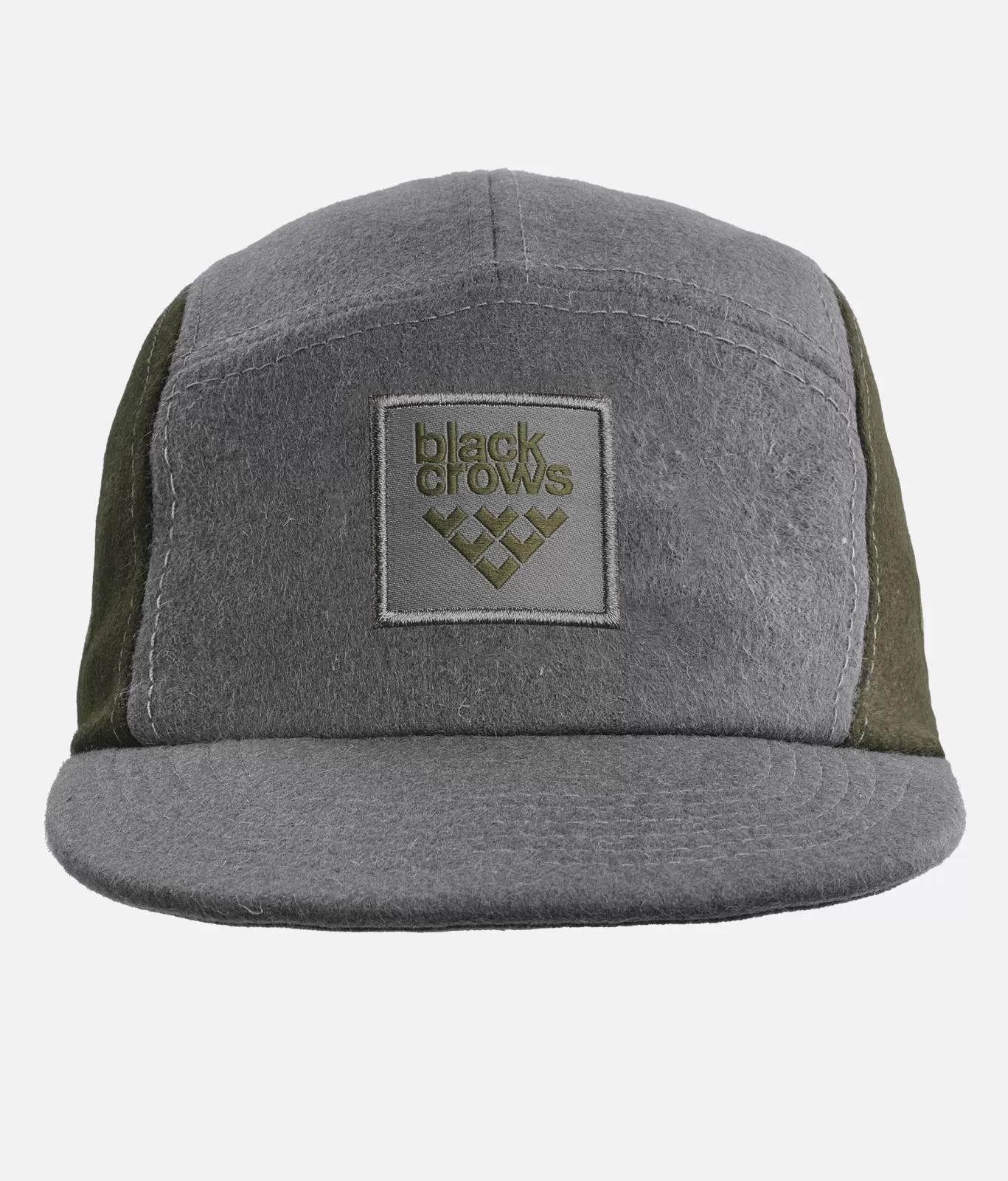 Store Black Crows Cappellino Quintus Wool 5 Panel Dark Grey