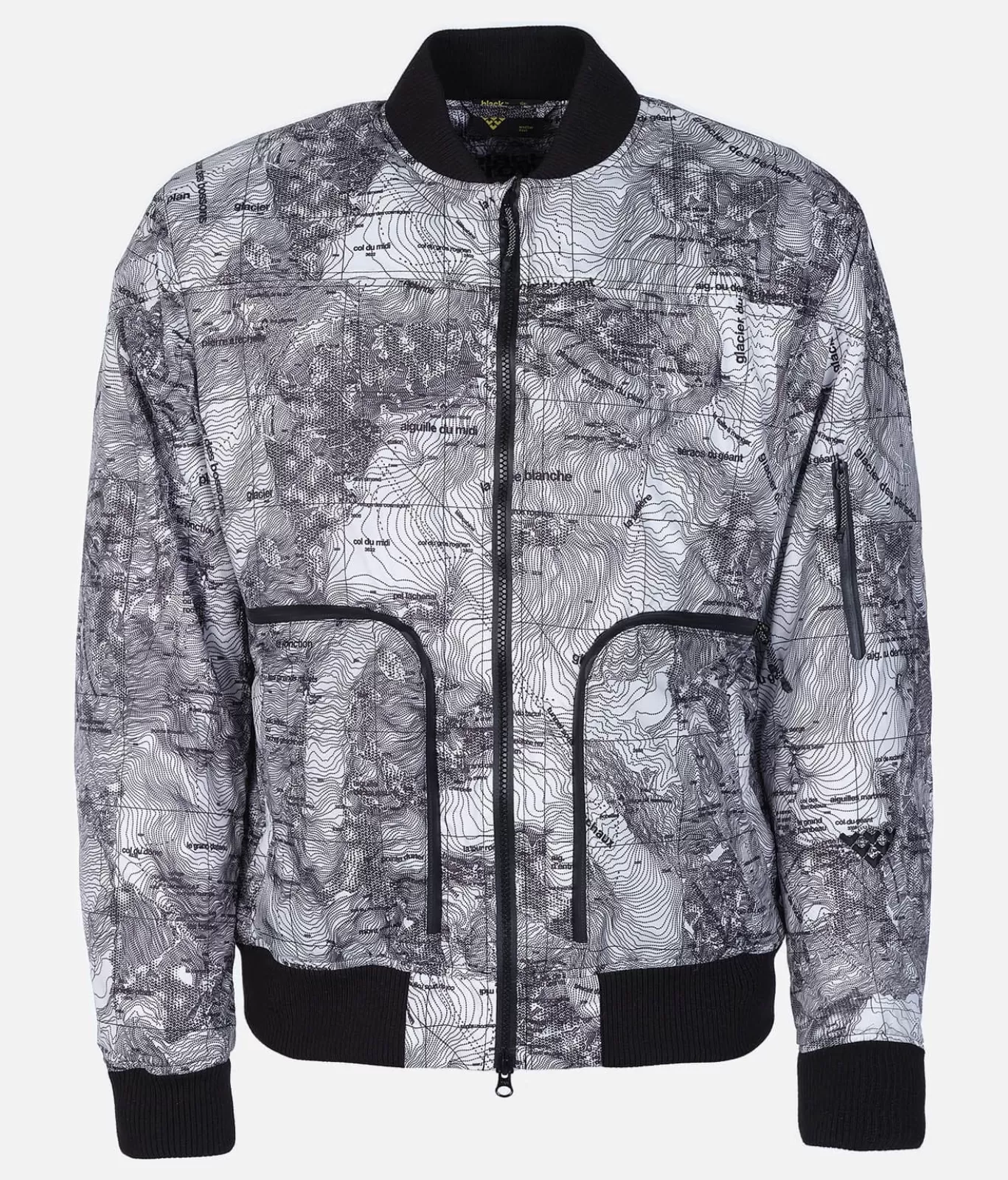 Fashion Black Crows Giacca Bomber Traverse Nest Nero-Bianco