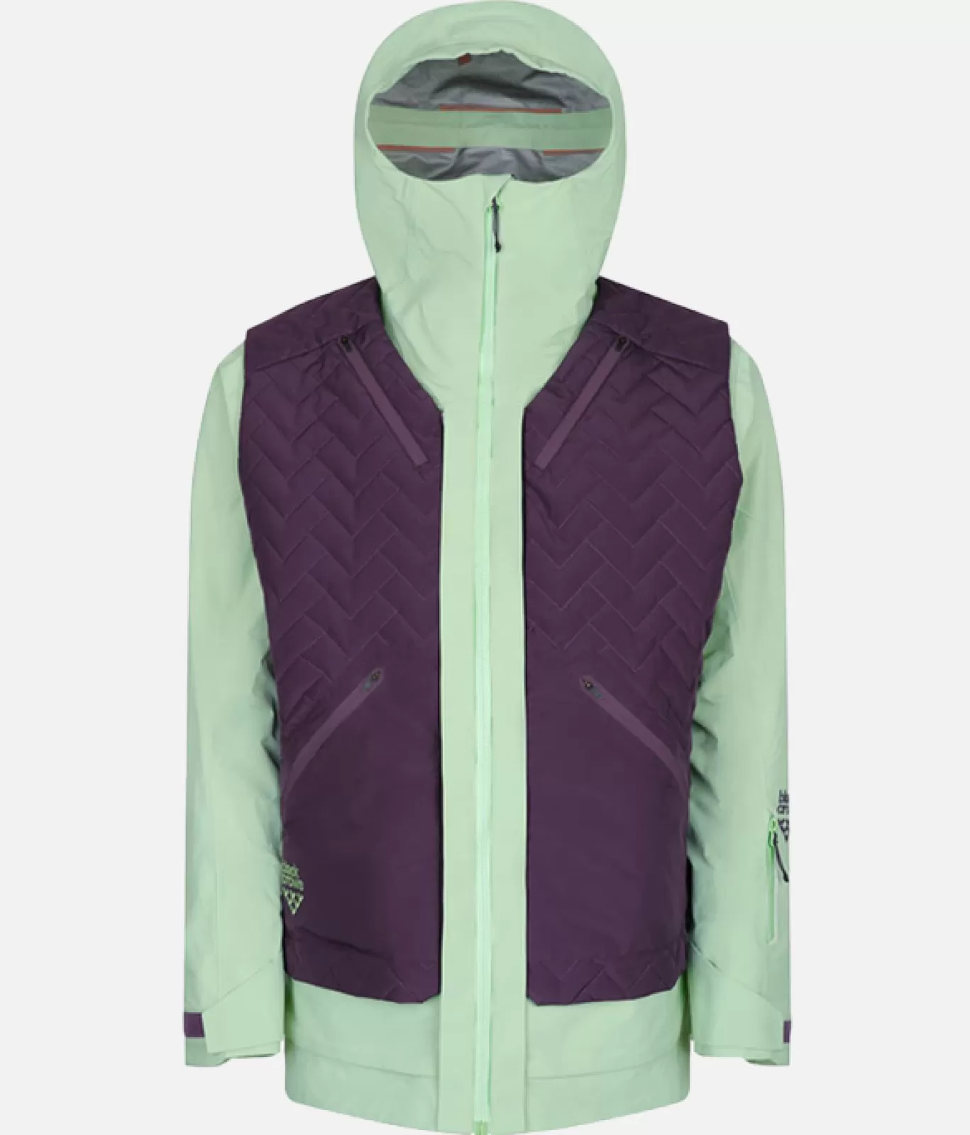 Shop Black Crows Giacca Uomo Ora Xpore Modul Lightgreen-Deeppurple