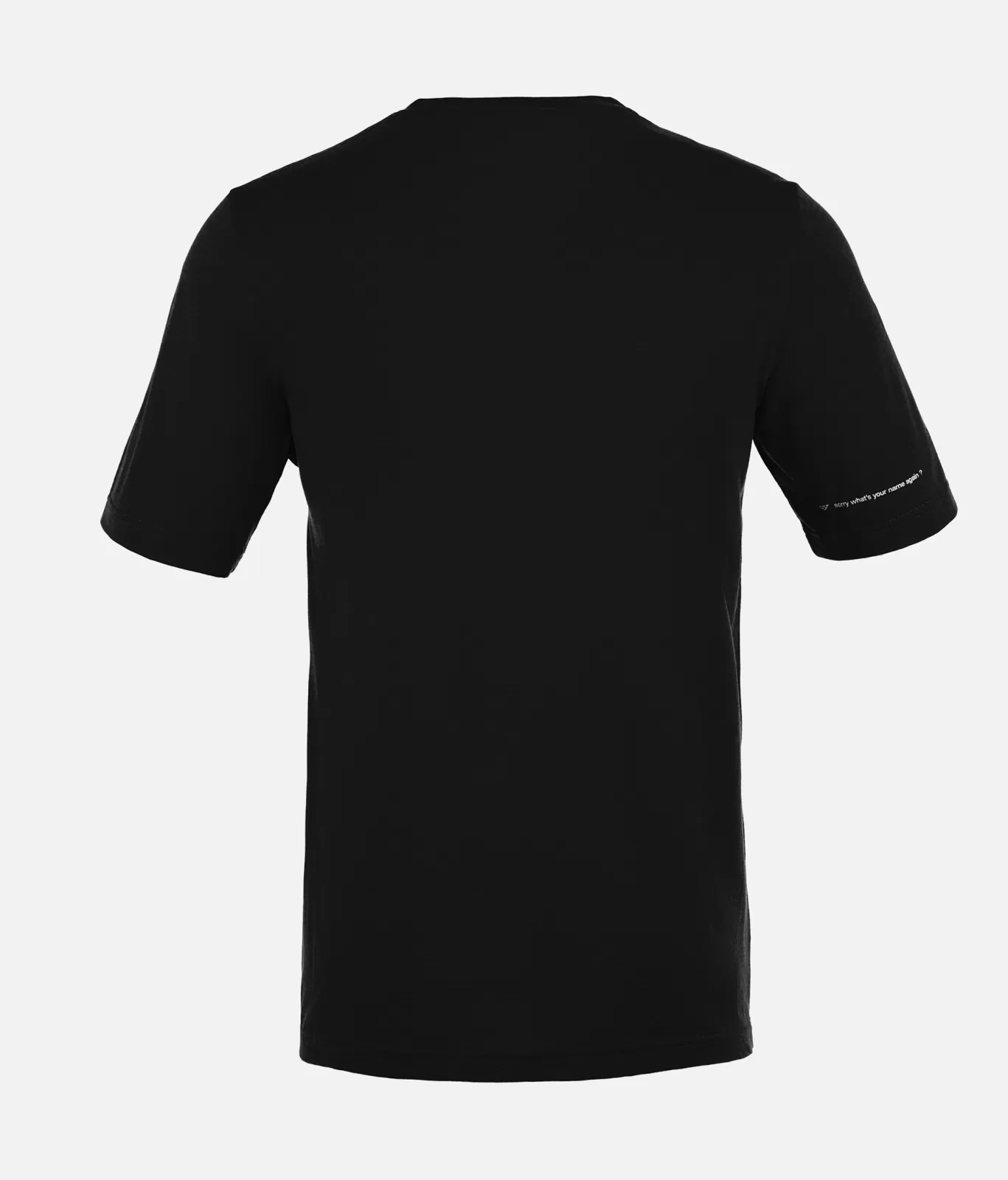 Shop Black Crows Maglietta Uomo Chevron Merino Blend Maniche Corte Nero