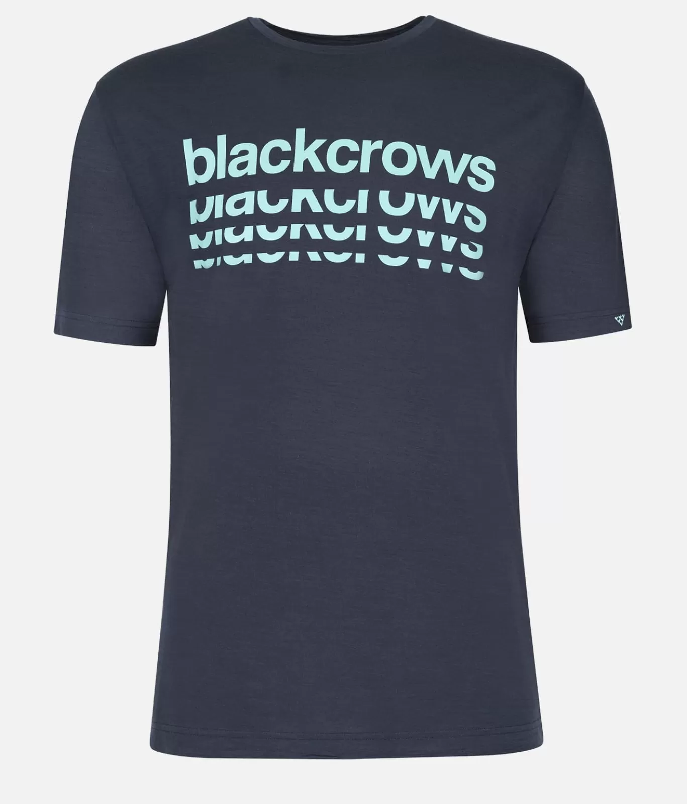 Store Black Crows Maglietta Uomo Merino Bc Maniche Corte Blu Scuro